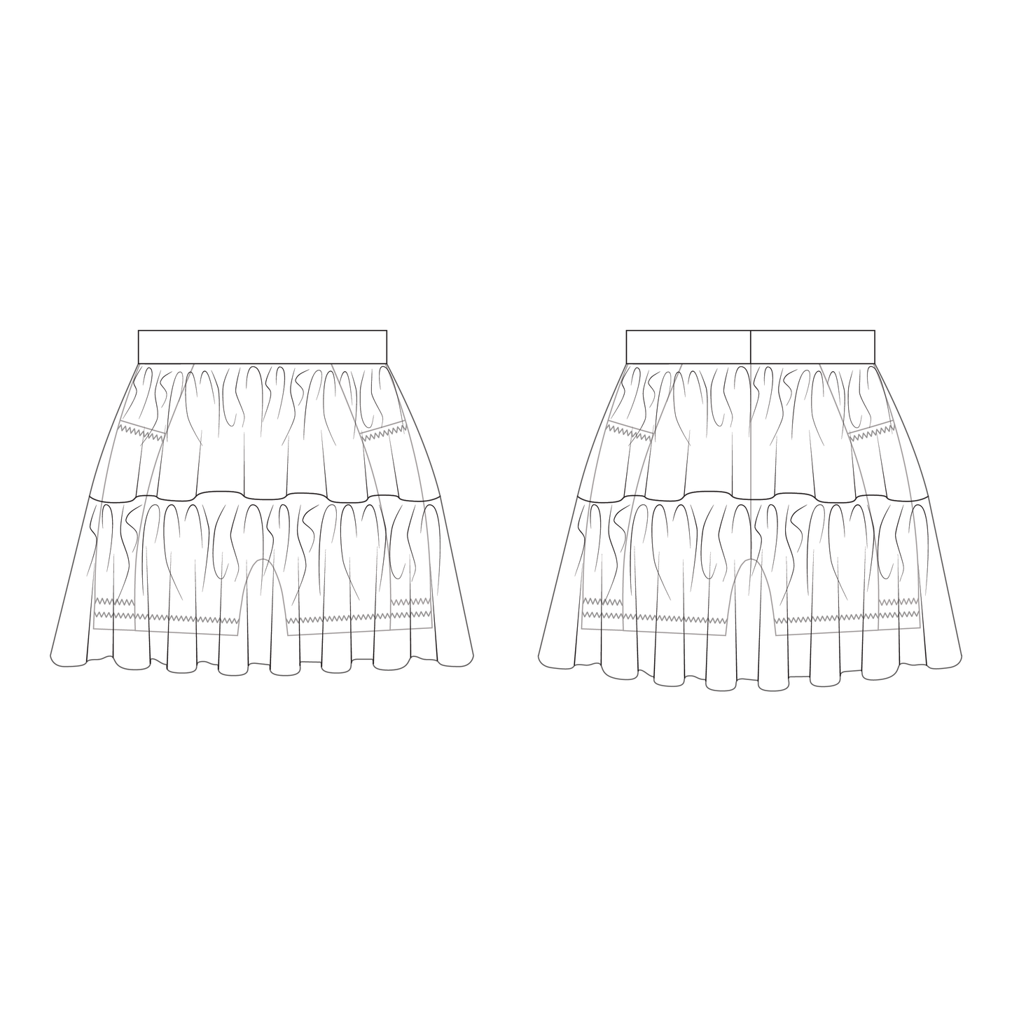 Emelie Skort PDF Sewing Pattern