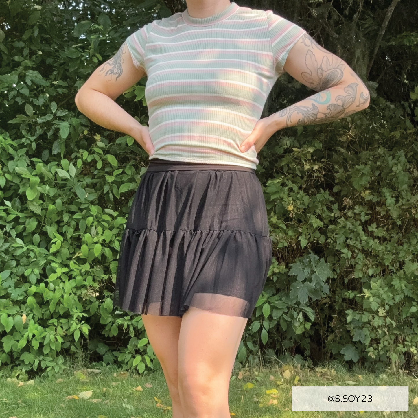 Emelie Skort PDF Sewing Pattern