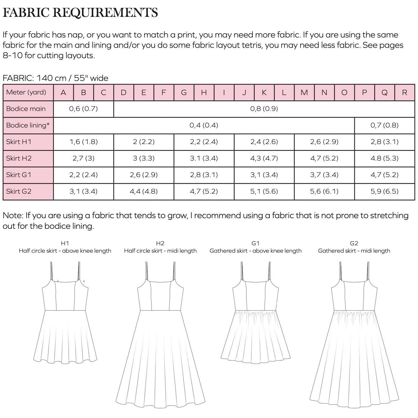 Valentina Dress PDF Sewing Pattern