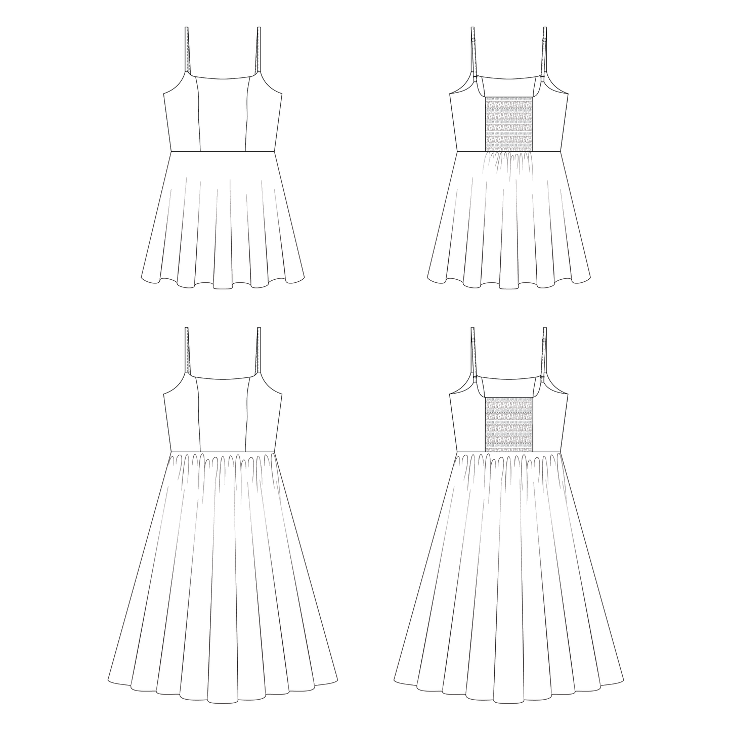 Valentina Dress PDF Sewing Pattern