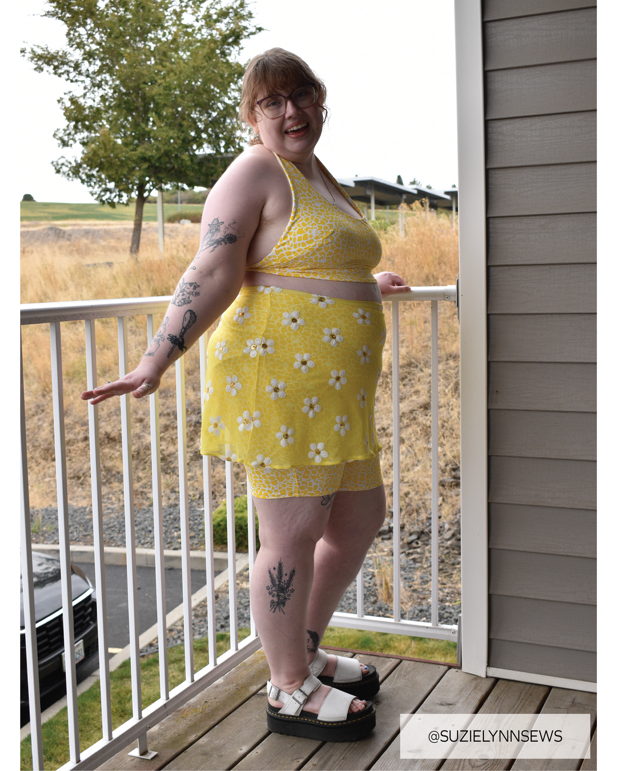 Becky Set Skirt Expansion PDF Sewing Pattern