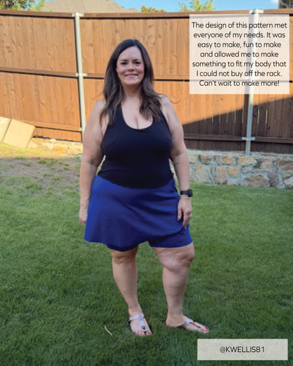 Becky Set Skirt Expansion PDF Sewing Pattern