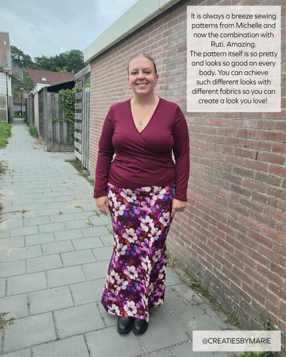 Becky Set Skirt Expansion PDF Sewing Pattern