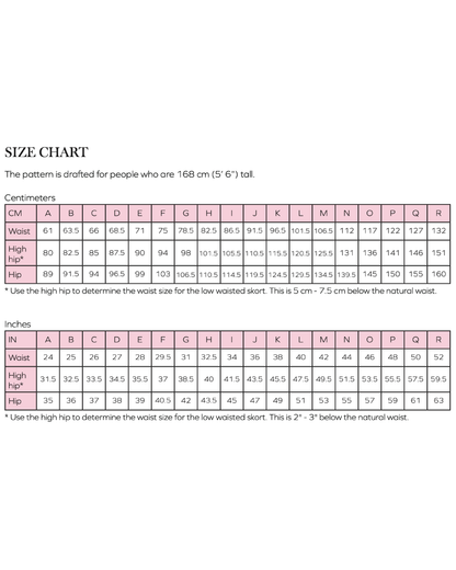 Becky Set Skirt Expansion PDF Sewing Pattern