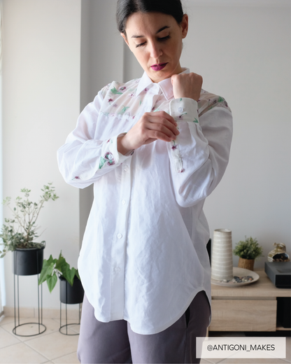 Freya Shirt PDF Sewing Pattern