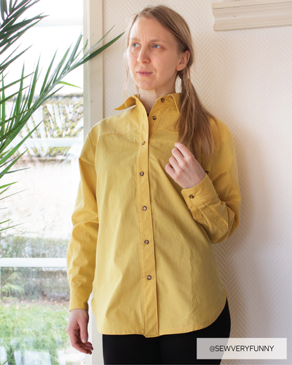 Freya Shirt PDF Sewing Pattern