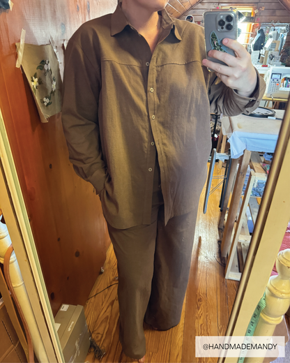 Freya Shirt PDF Sewing Pattern