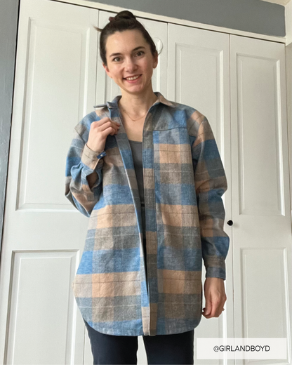 Freya Shirt PDF Sewing Pattern