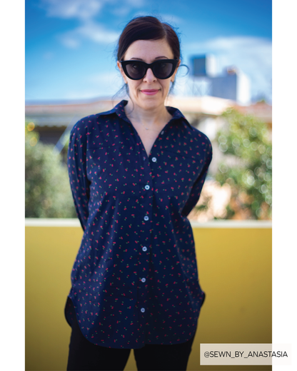 Freya Shirt PDF Sewing Pattern