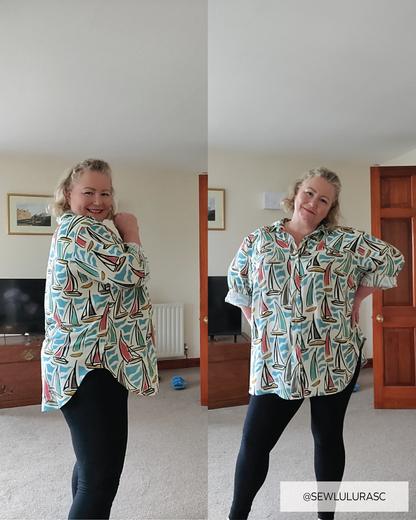 Freya Shirt PDF Sewing Pattern