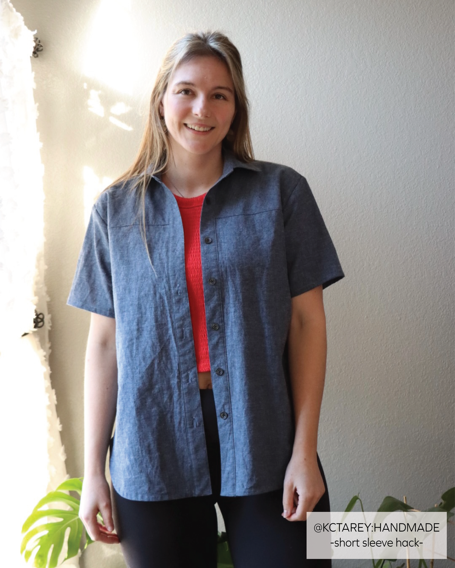 Freya Shirt PDF Sewing Pattern