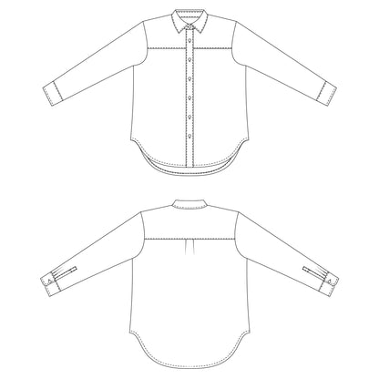 Freya Shirt PDF Sewing Pattern