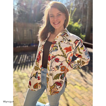 Freya Shirt PDF Sewing Pattern