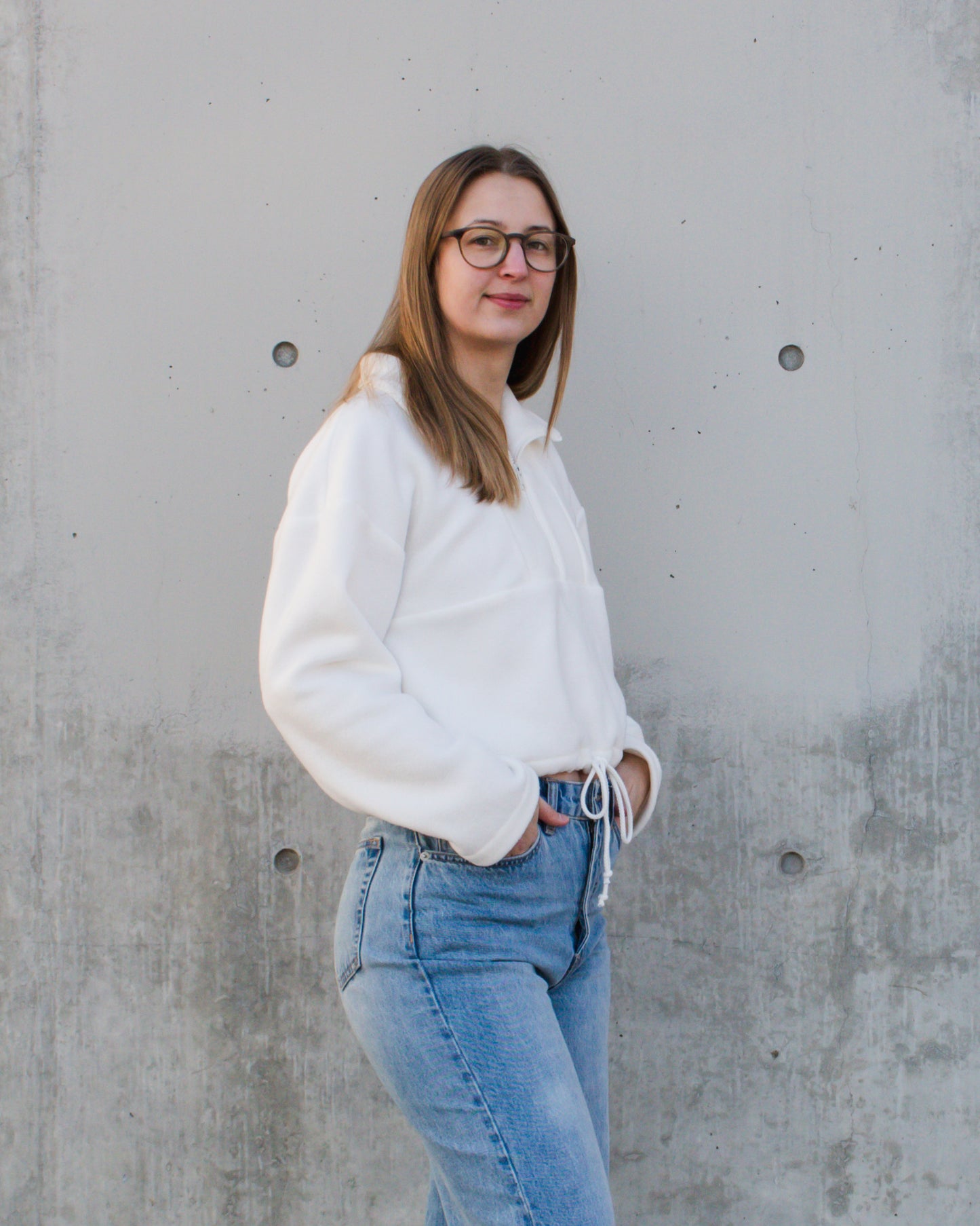 Zoe Half Zip PDF Sewing Pattern