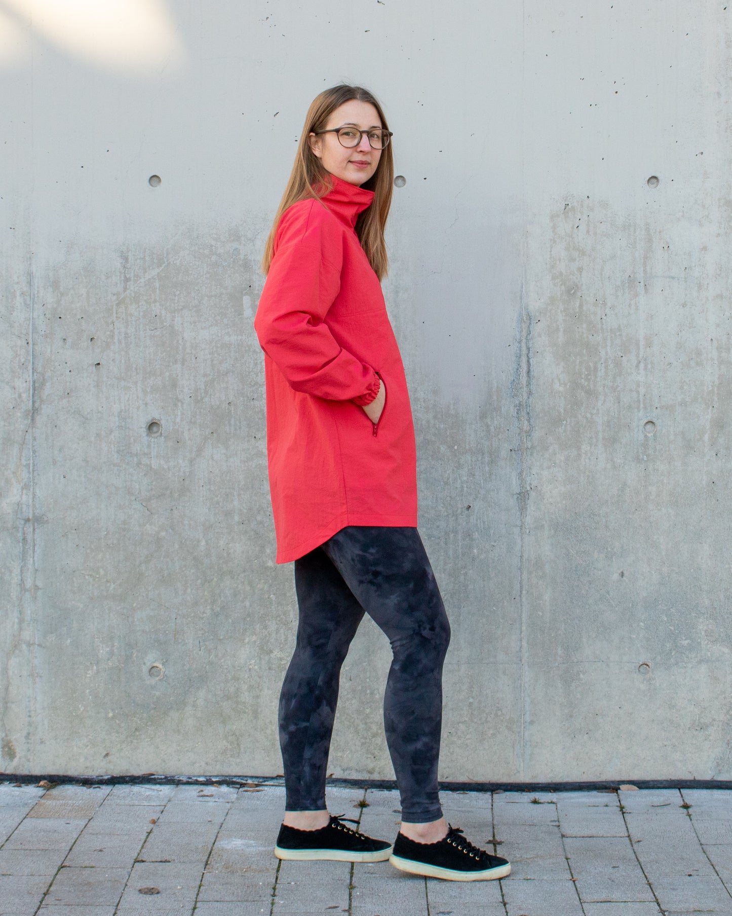 Zoe Half Zip PDF Sewing Pattern