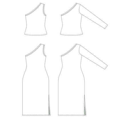 Lexie Top and Dress PDF Sewing Pattern