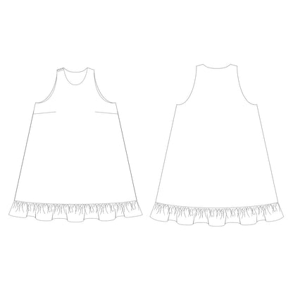 Olivia Dress PDF Sewing Pattern