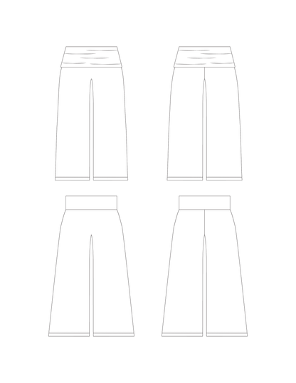 Nora Pants PDF Sewing Pattern