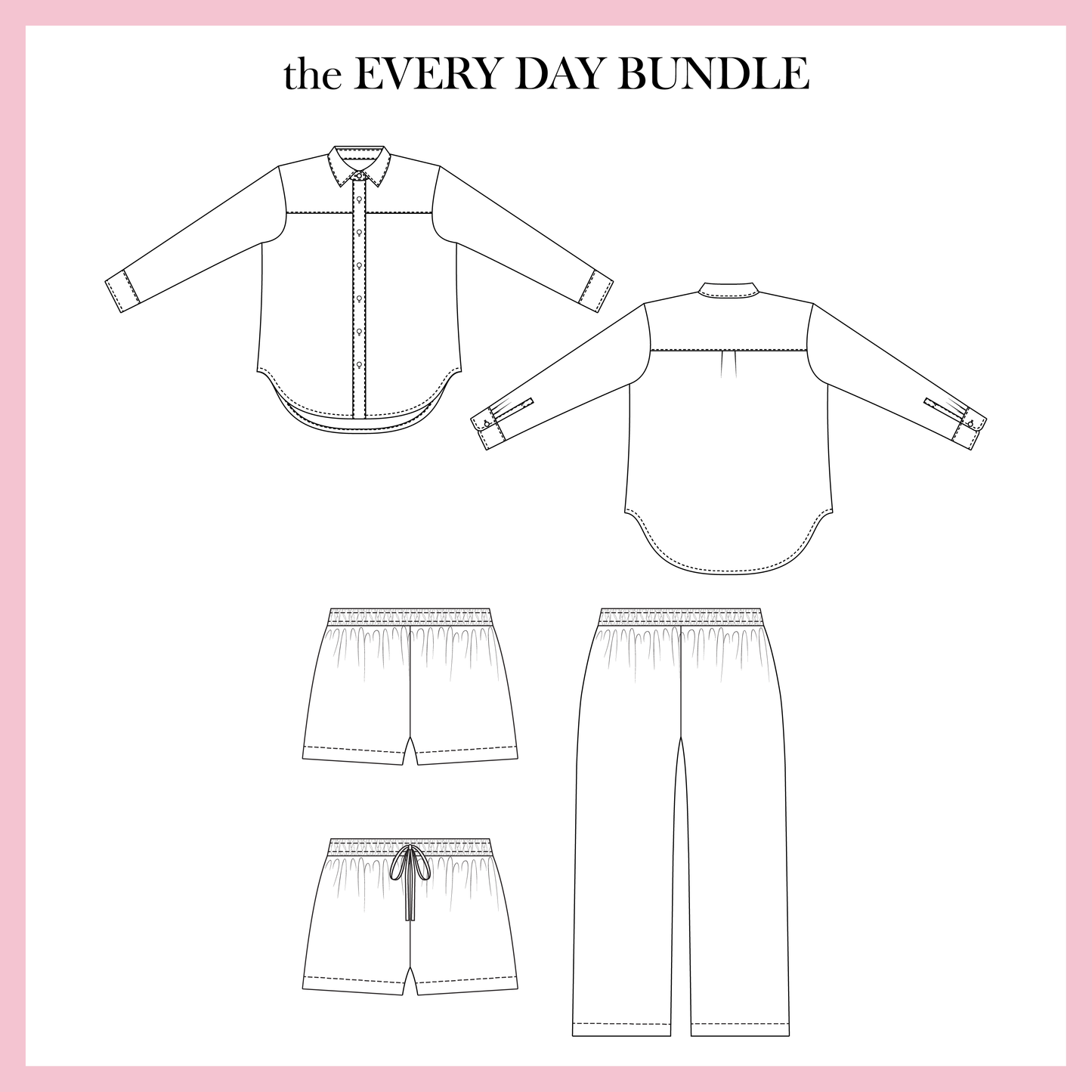 The Every Day Bundle PDF Sewing Patterns