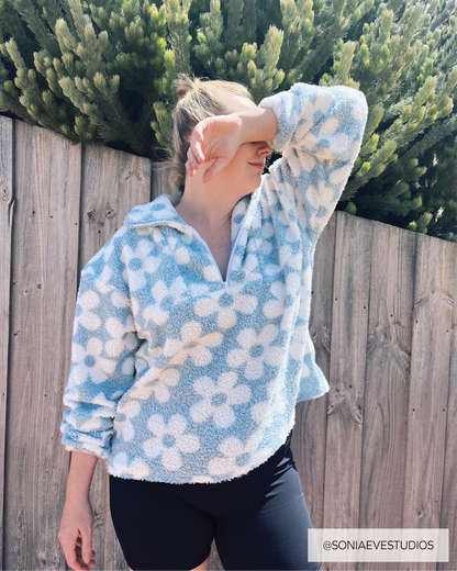 Zoe Half Zip PDF Sewing Pattern