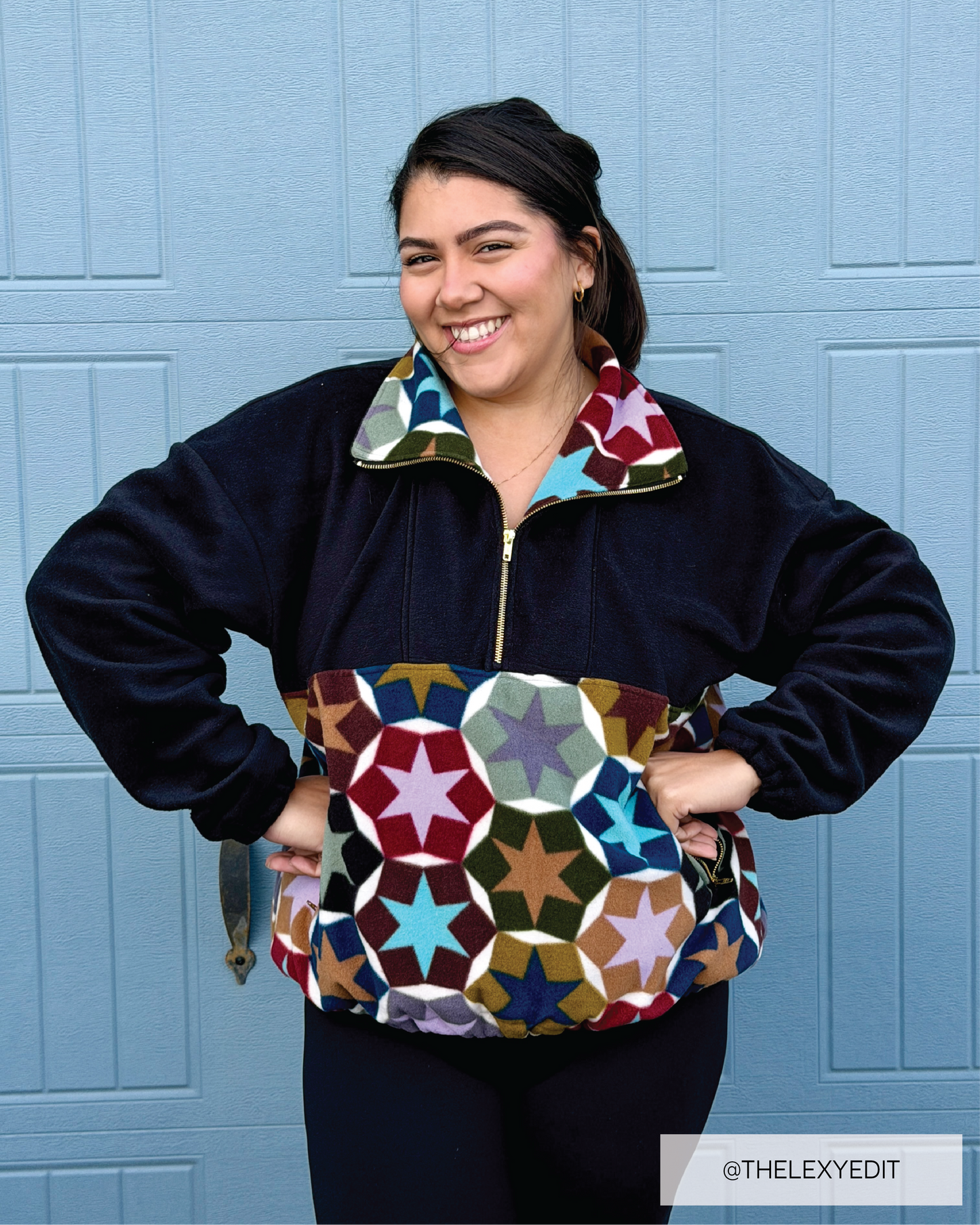 Zoe Half Zip PDF Sewing Pattern