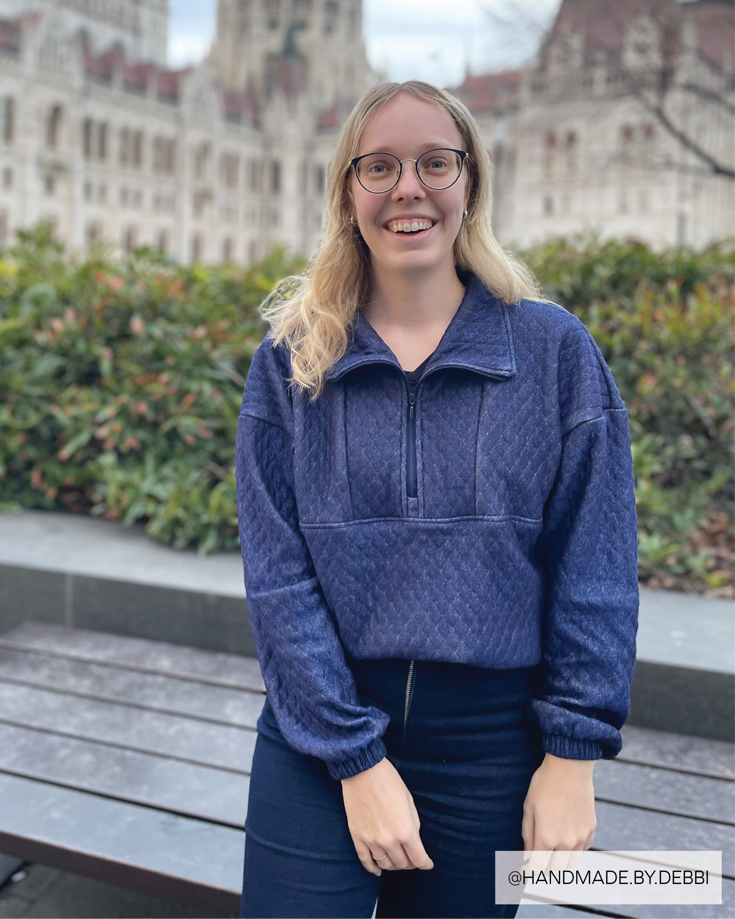 Zoe Half Zip PDF Sewing Pattern