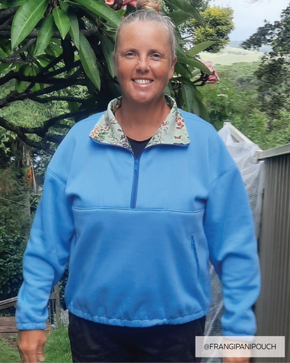 Zoe Half Zip PDF Sewing Pattern