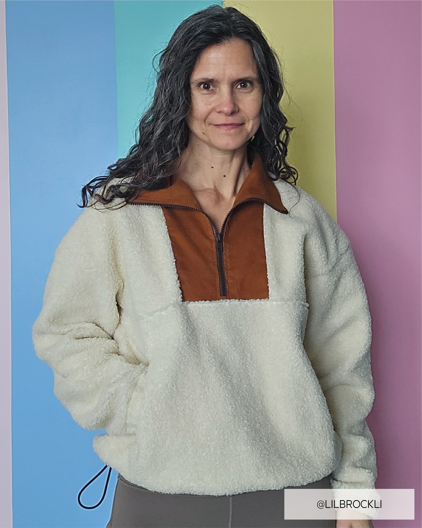 Zoe Half Zip PDF Sewing Pattern